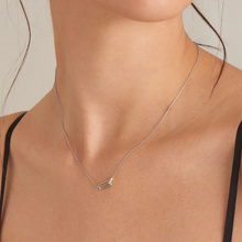 Load image into Gallery viewer, Sterling Silver Glam Interlock Necklace
