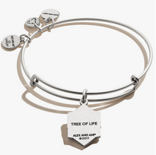 Load image into Gallery viewer, Alex and Ani Tree of Life Bracelet in Silver or Gold
