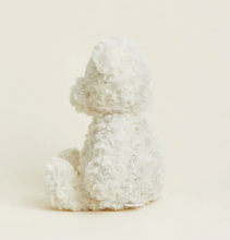 Load image into Gallery viewer, Cream Curly Bear Heatable Scented Warmies
