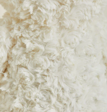 Load image into Gallery viewer, Cream Curly Bear Heatable Scented Warmies
