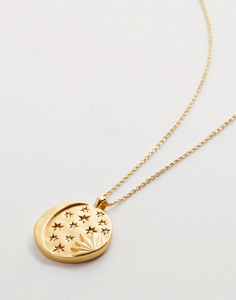 Bryan Anthonys Sun Moon & Stars Necklace In Silver or Gold