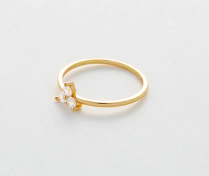 Bryan Anthonys Dainty Tribe Friendship Ring In Silver or Gold