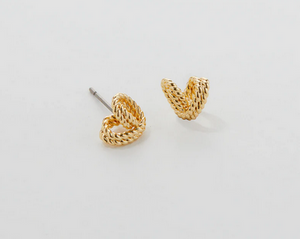 Bryan Anthonys All In Stud Earrings In Silver or Gold