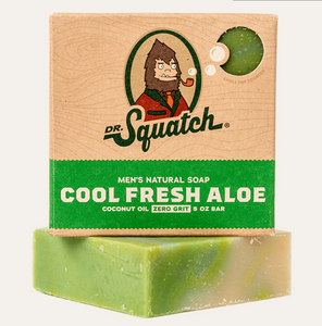 Dr. Squatch Cool Fresh Aloe 5oz Men's Natural Soap
