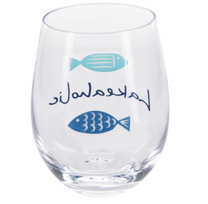 Lakeaholic Stemless Wine Glass 18oz