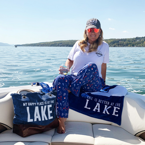 Lakeaholic Stemless Wine Glass 18oz