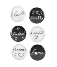 Load image into Gallery viewer, Family Glass Magnets - 6pc Set
