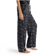 Load image into Gallery viewer, I love Sleep Satin Pajama Pants
