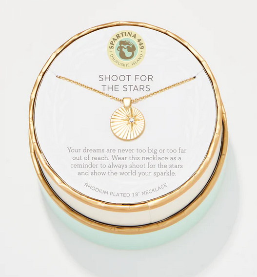 Spartina Gold Shoot For The Stars Necklace