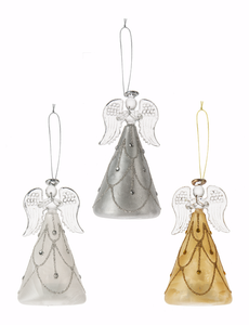 Shimmer Angel Light Up Ornament