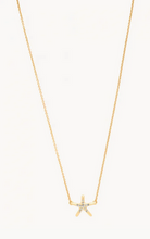 Load image into Gallery viewer, Spartina Gold Shine Starfish Necklace
