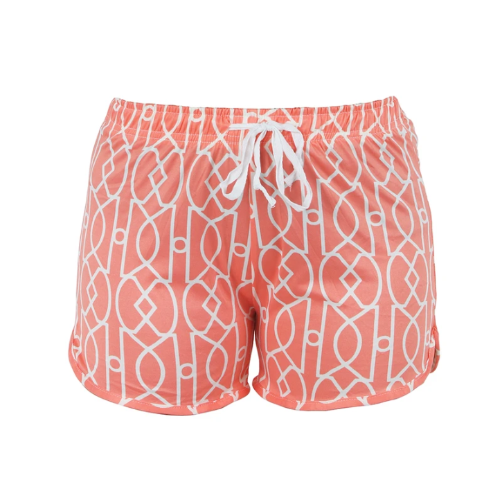 Lounge Shorts Calming Coral