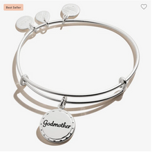 Load image into Gallery viewer, Alex and Ani Godmother &#39;My Guardian Angel&#39; Bracelet in Silver or gold
