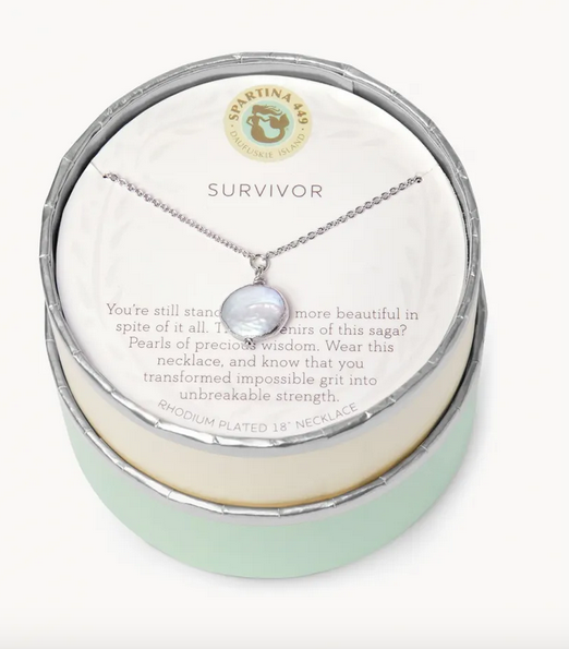 Spartina Silver Survivor Necklace