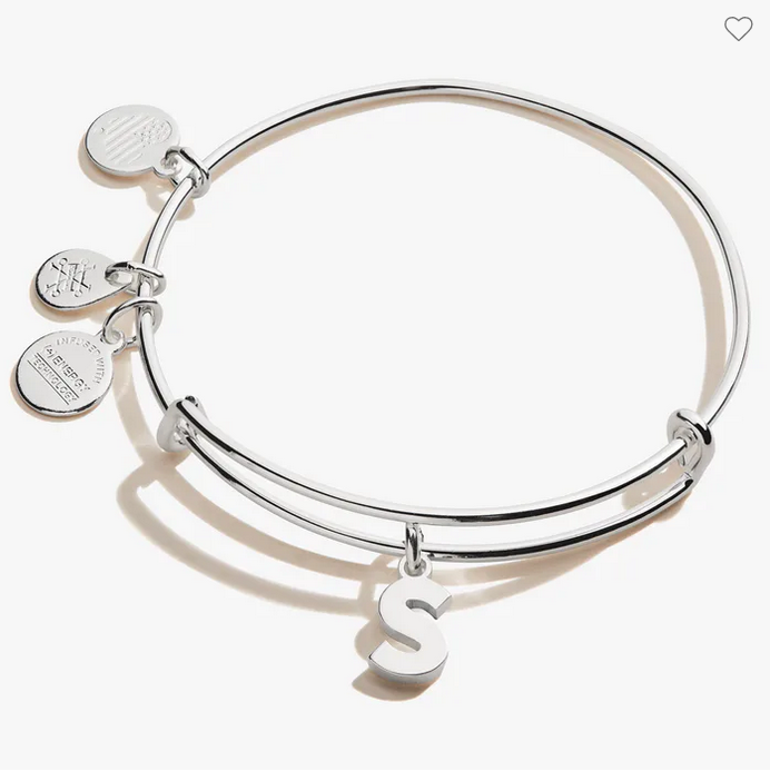 Alex and ani s 2025 initial bracelet