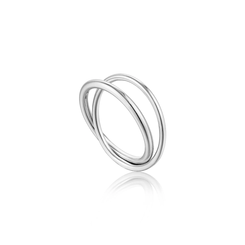 Sterling Silver Double Wrap Ring