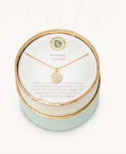 Load image into Gallery viewer, Spartina Gold Animal Lover Necklace
