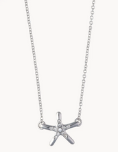 Load image into Gallery viewer, Spartina Silver Shine Starfish Necklace
