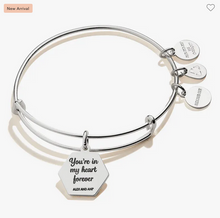 Load image into Gallery viewer, Alex and Ani Stepmom Silver Bangle

