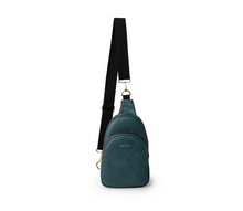 Load image into Gallery viewer, Vegan Leather Turquoise Sunset Sling
