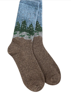 Holiday Mini Crew Socks- Winter Forest, Falala, & Holiday Wrapping