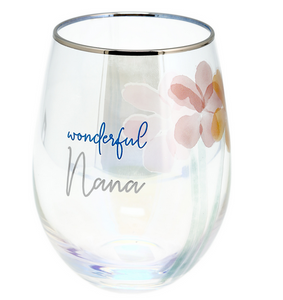 18oz Stemless Wine Glass - Wonderful Nana