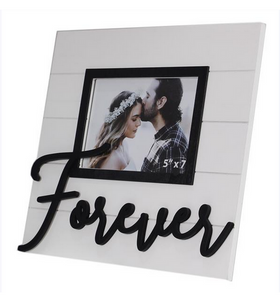 Forever Picture Frame with 3D Typography