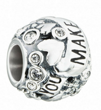 Load image into Gallery viewer, Chamilia You Make my Heart Sing Sterling Silver Charm
