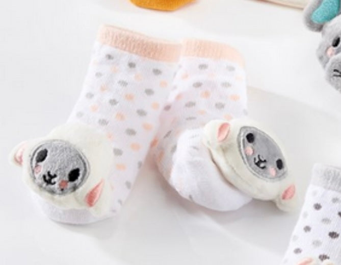 Assorted Baby Rattle Socks