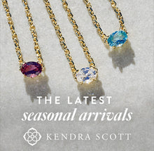 Load image into Gallery viewer, Kendra Scott Gold Cailin Necklace In Burgundy Crystal
