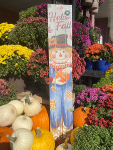 Fall Scarecrow Porch Sign