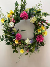 Load image into Gallery viewer, Mixed Wildflower Wreath
