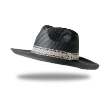 Load image into Gallery viewer, Black Catalina Panama Hat
