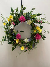 Load image into Gallery viewer, Mixed Wildflower Wreath
