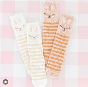 Easter Feather Crew Socks - Thumper, Cotton Tail