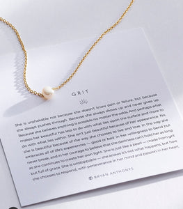 Bryan Anthonys Grit Necklace In Silver or Gold - For The Girl That Is Unstoppable