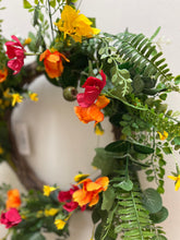 Load image into Gallery viewer, Cheerful Floral Wreath
