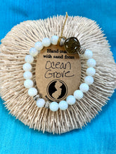 Load image into Gallery viewer, Natural Stone Bracelet with Beach Sand from Ocean Grove, NJ
