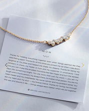 Load image into Gallery viewer, Bryan Anthonys Mom Crystal Necklace in Silver or Gold
