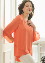 Load image into Gallery viewer, Bell Sleeve Top in Coral or Fuchsia -50% OFF!
