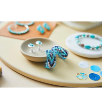 Load image into Gallery viewer, Kendra Scott Silver Britt Hoop Earrings In Turquoise Mix
