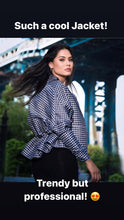 Load image into Gallery viewer, Houndstooth Plaid Jacket 50% off

