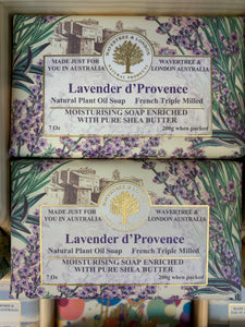 Lavender d’ Provence Organic Shea Butter Soap
