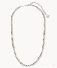 Load image into Gallery viewer, Kendra Scott Silver Ace Chain Necklace
