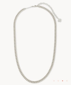 Kendra Scott Silver Ace Chain Necklace